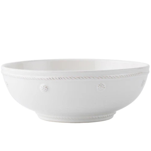 5 Juliska Berry & Thread 7.75" Coupe Bowls  - Whitewash - Picture 1 of 8